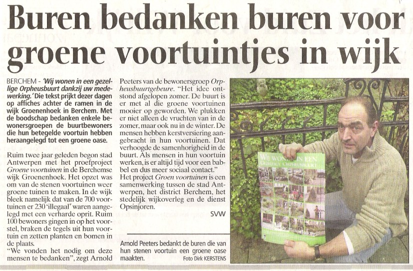 Affiches voortuinen.